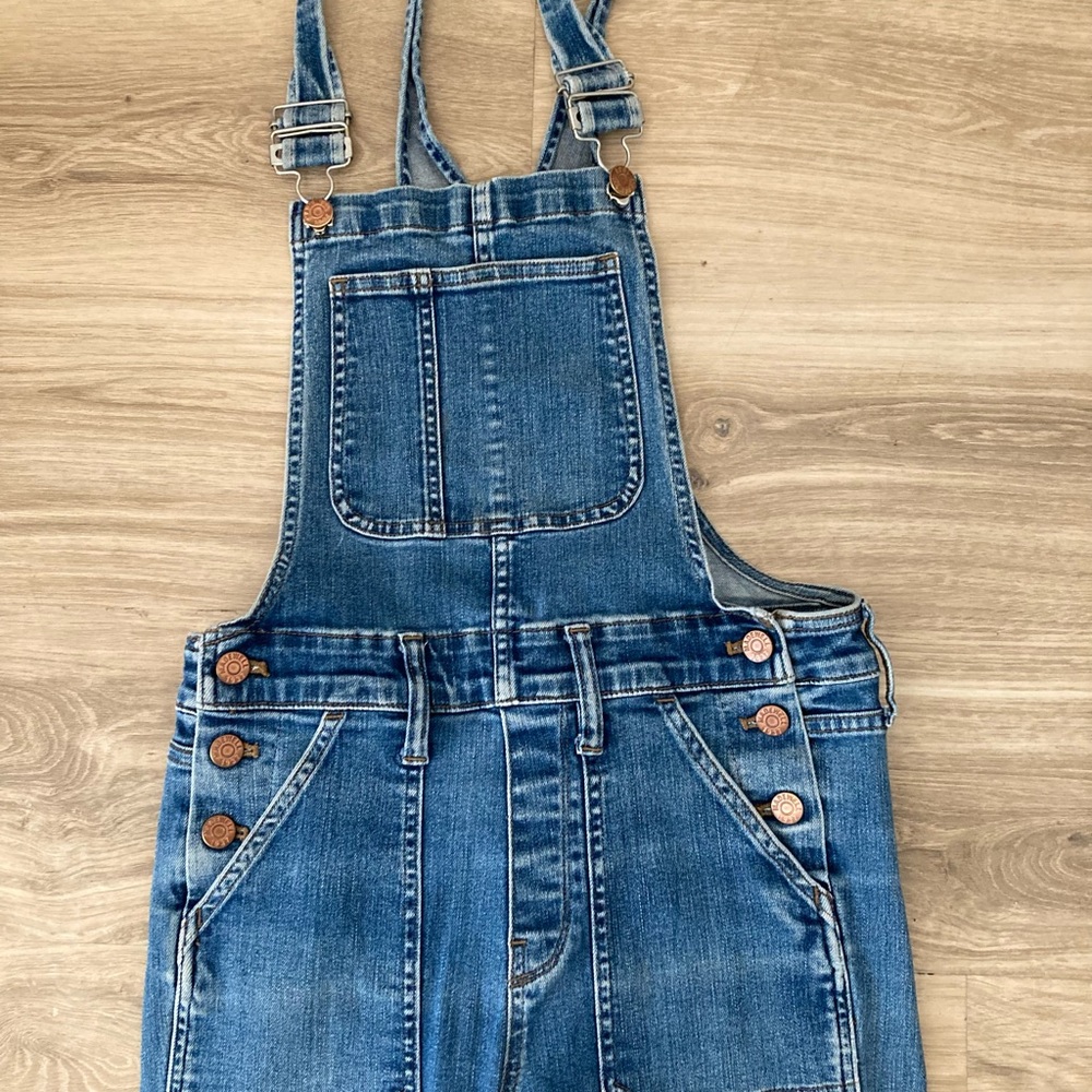 Madewell denim overalls